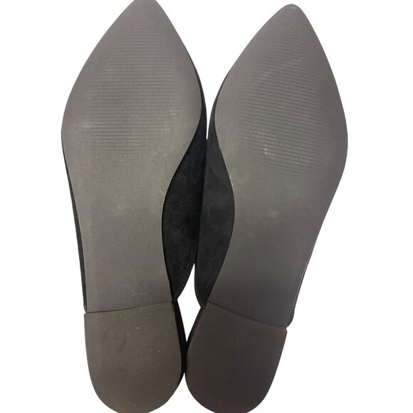 NEW! Steve Madden Women's Flavor Mule Black Pointed Toe Leather Shoe Size 6 - Picture 7 of 8